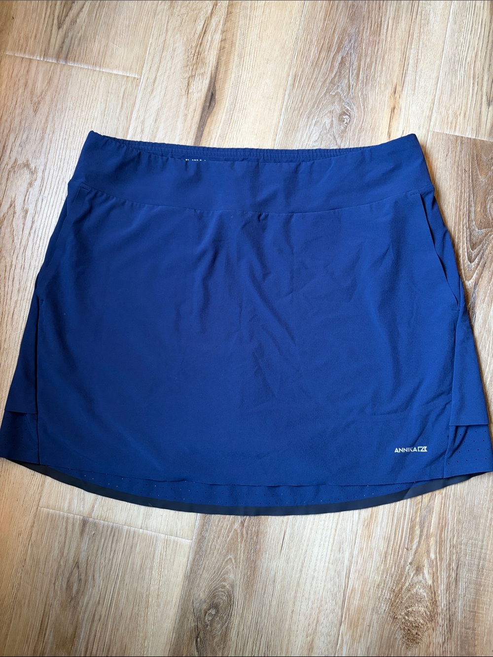 Annika Navy Blue Athletic Skort